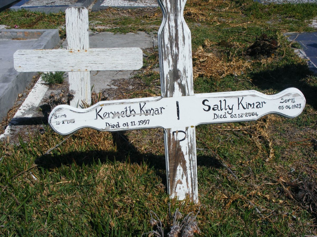 KIMAR Kenneth 19??-1997 &amp; Sally 1923-2004