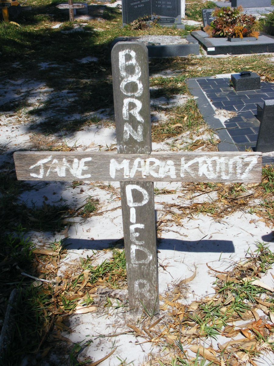KROUTZ Jane Maria