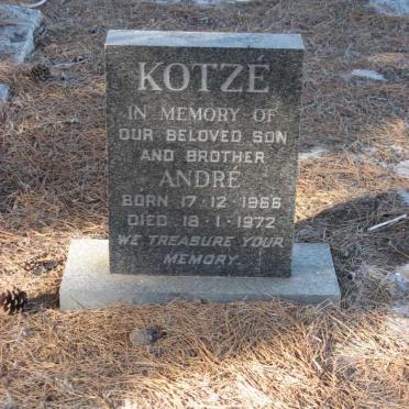 KOTZE André 1966-1972
