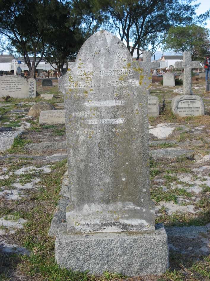 KIRBY Mary Gertrude nee STRATTAN 1901-19?3