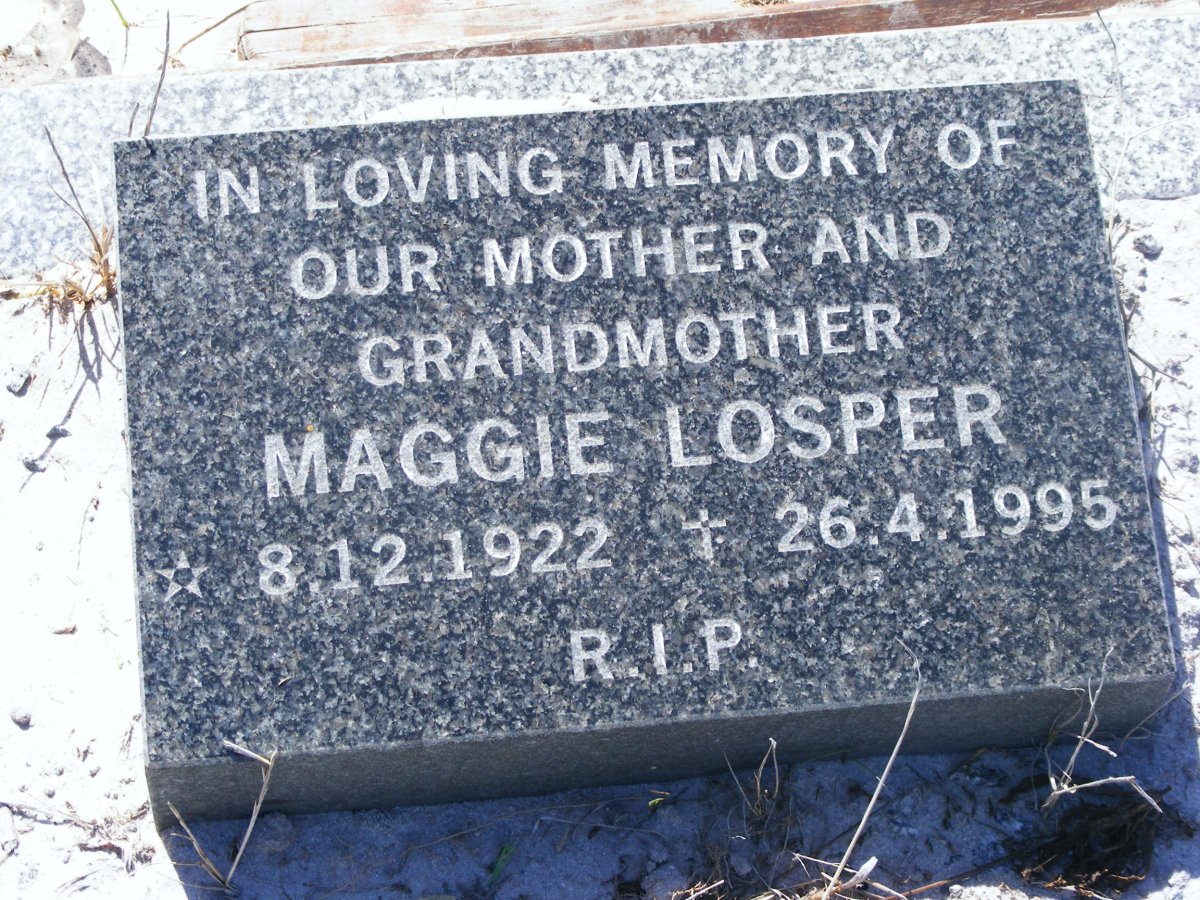 LOSPER Maggie 1922-1995