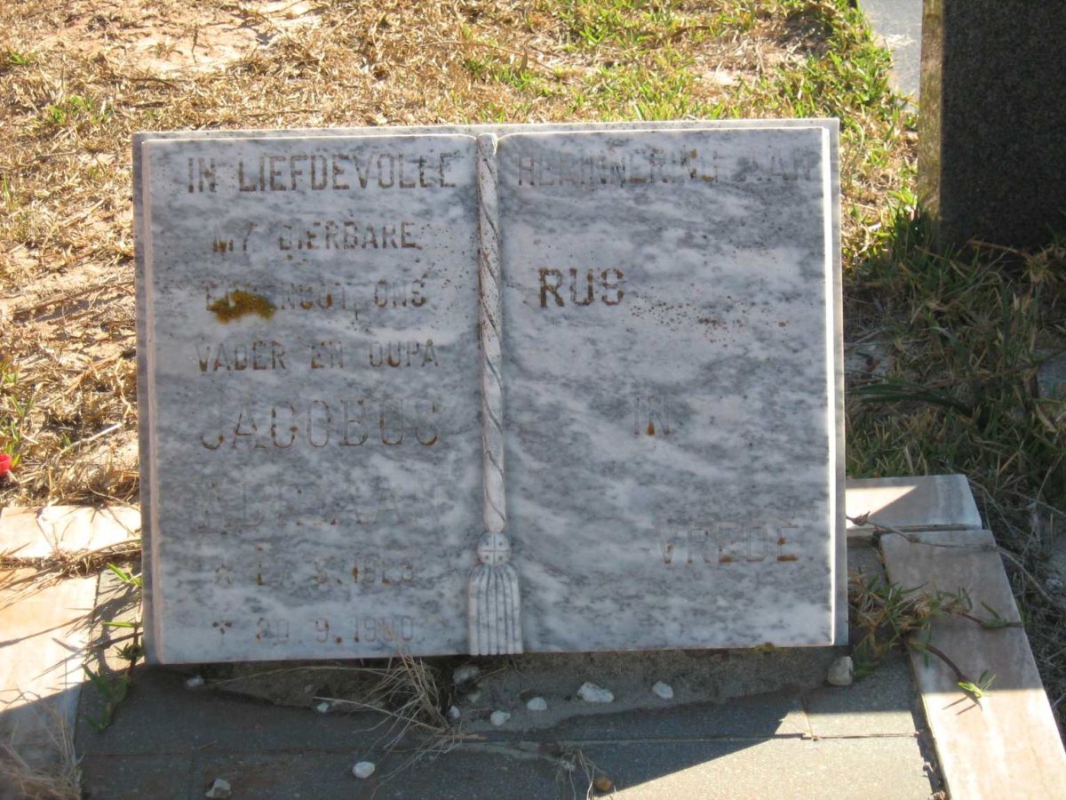 LOUW Jacobus Adriaan 1928-1990