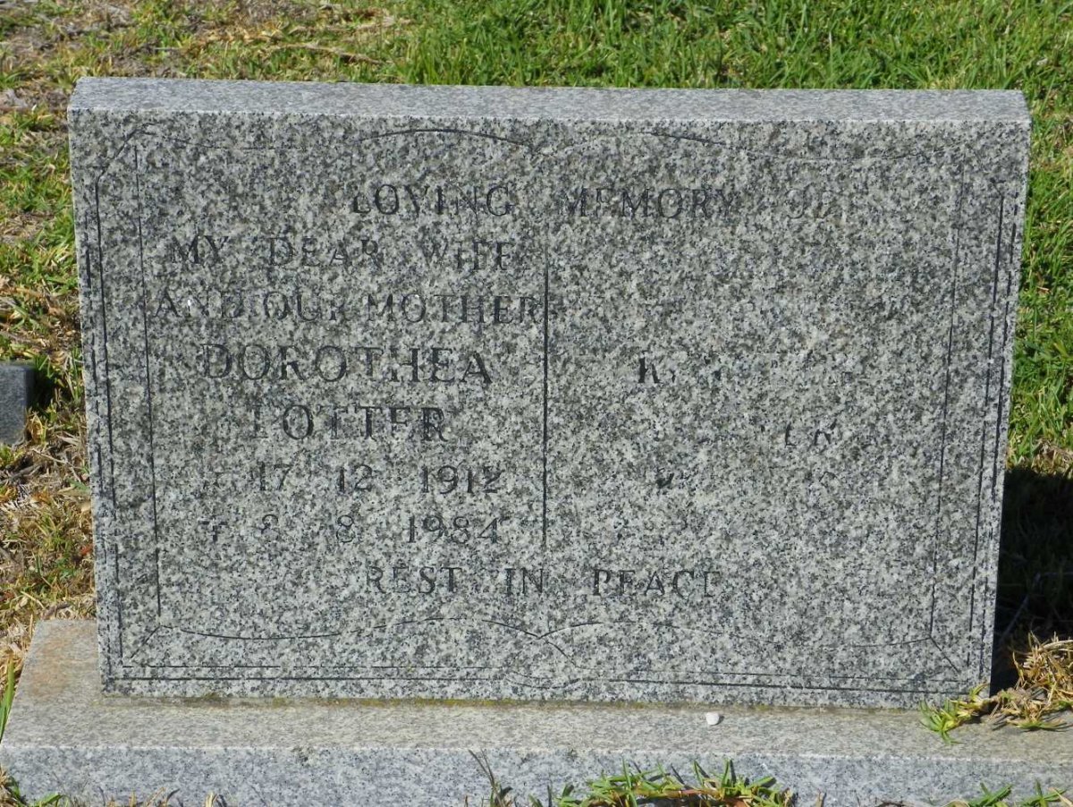 LOTTER Dorothea 1912-1984