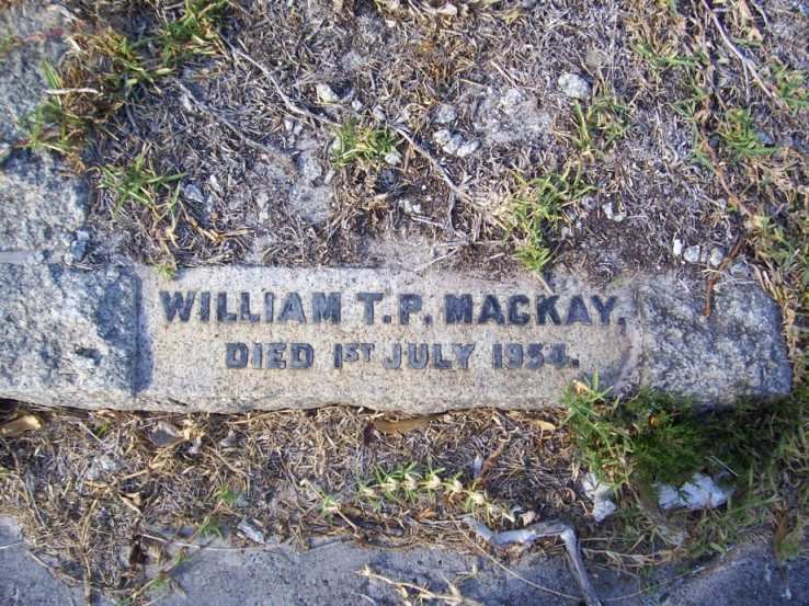 MACKAY William T.P. -1954