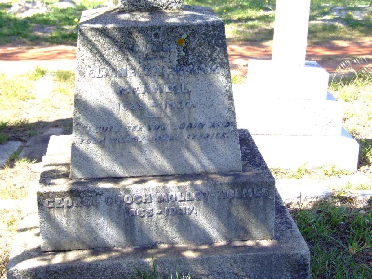 MAXWELL Elaine Grantham 1839-1920 :: HOLMES George Gooch, MOLLOY 1865-1937