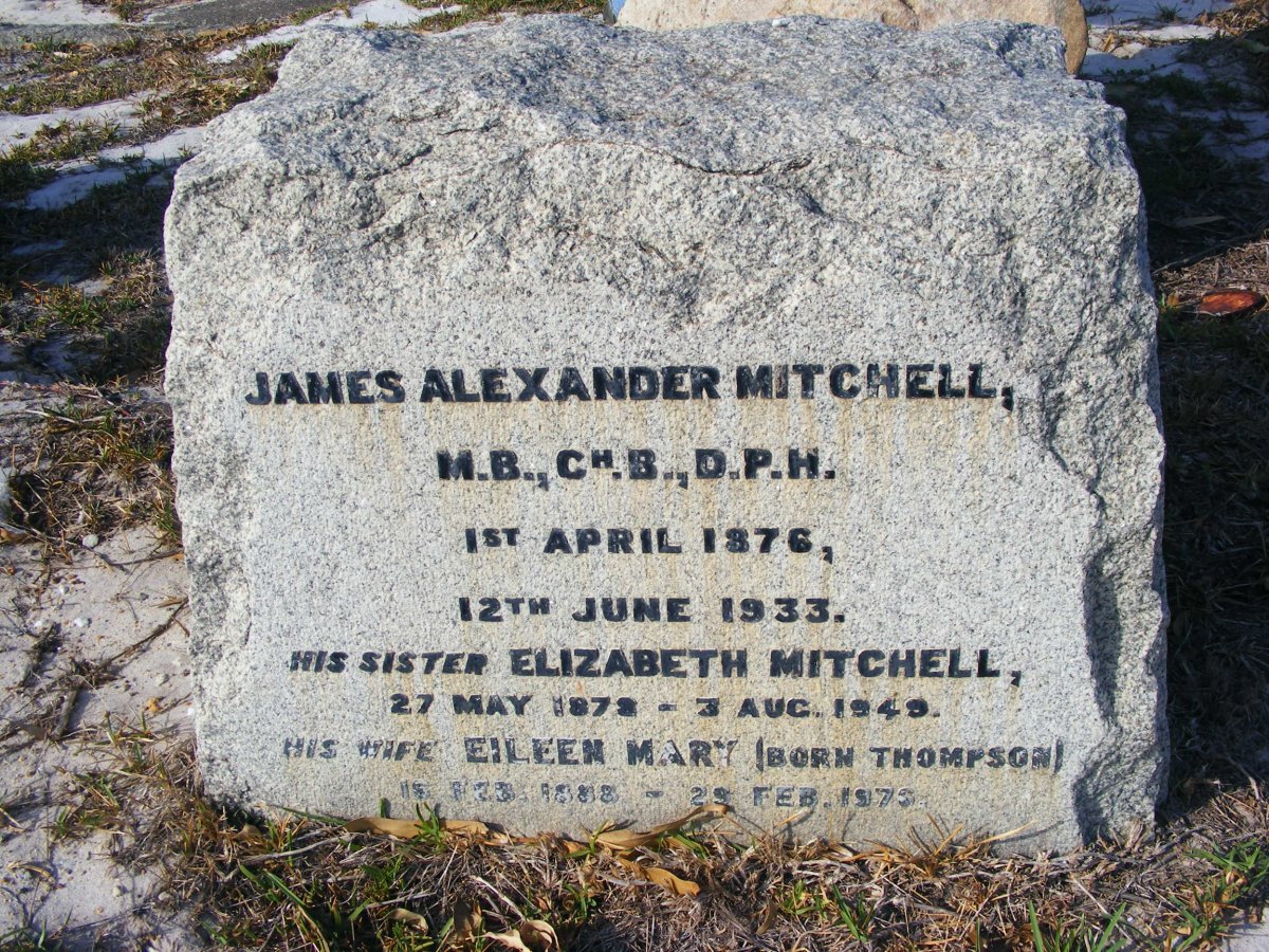 MITCHELL James Alexander 1876-1933 &amp; Eileen Mary THOMPSON 1888-1976  :: MITCHELL Elizabeth 1878-1949