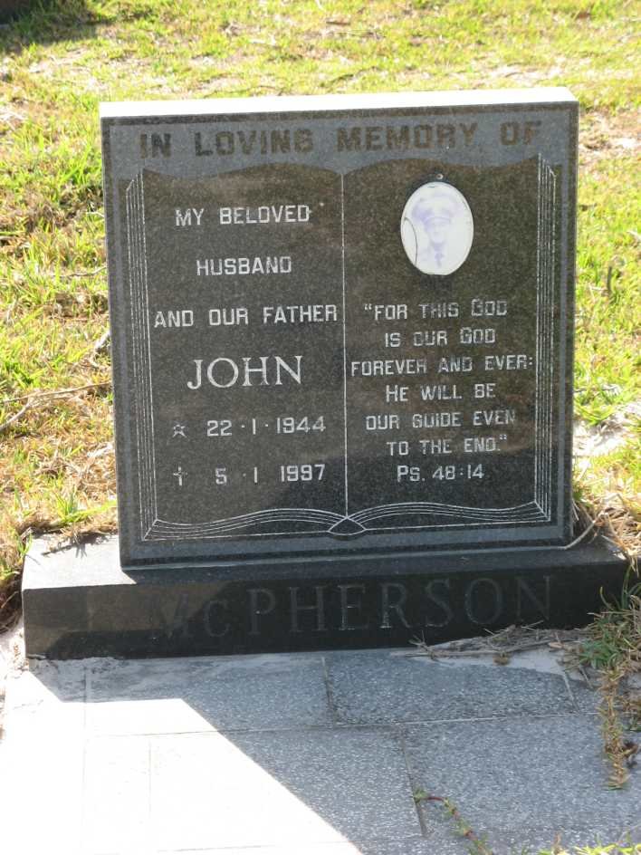 McPHERSON John 1944-1997