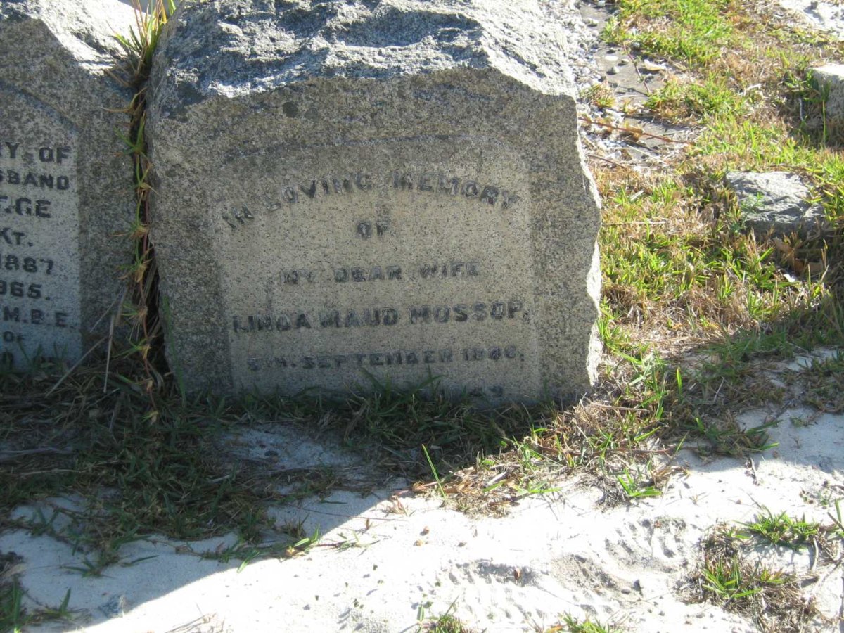 MOSSOP Linda Maud 1886-1949