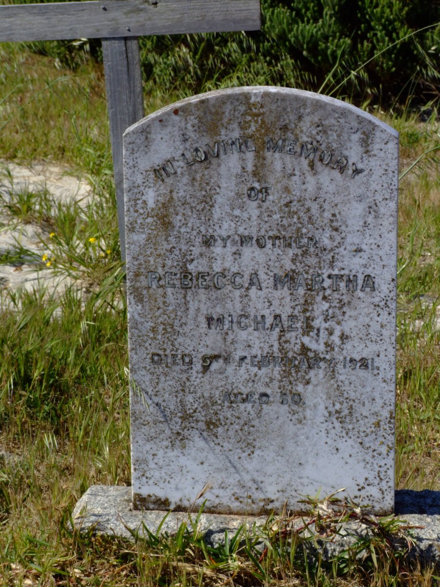 MICHAEL Rebecca Martha -1921