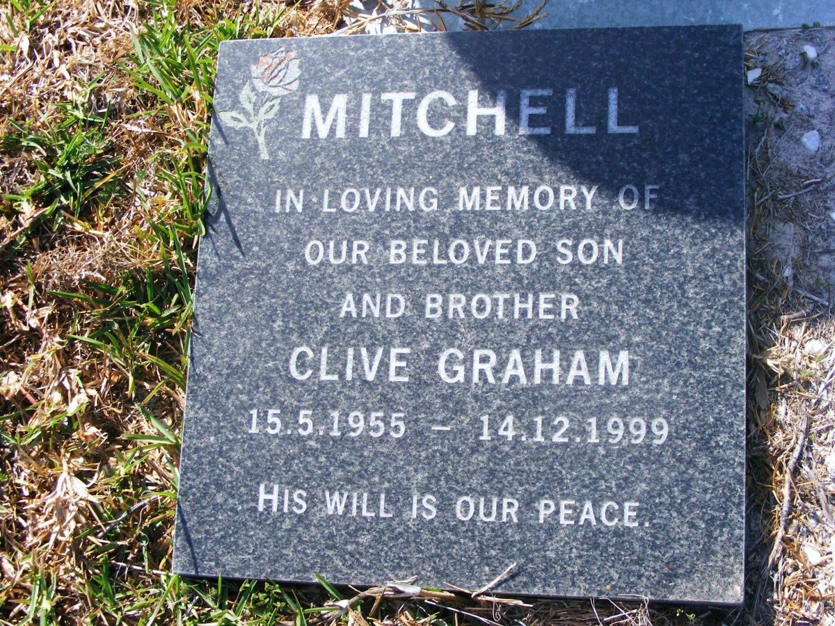 MITCHELL Clive Graham 1955-1999