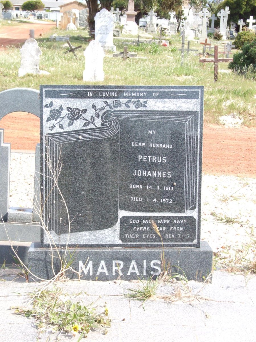 MARAIS Petrus Johannes 1913-1972