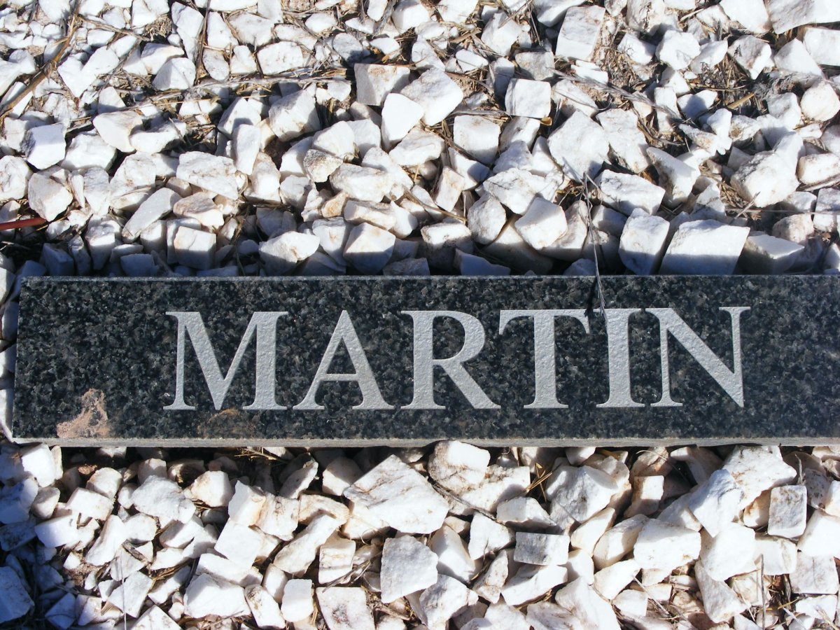 MARTIN Kenneth Allen 1952-2003