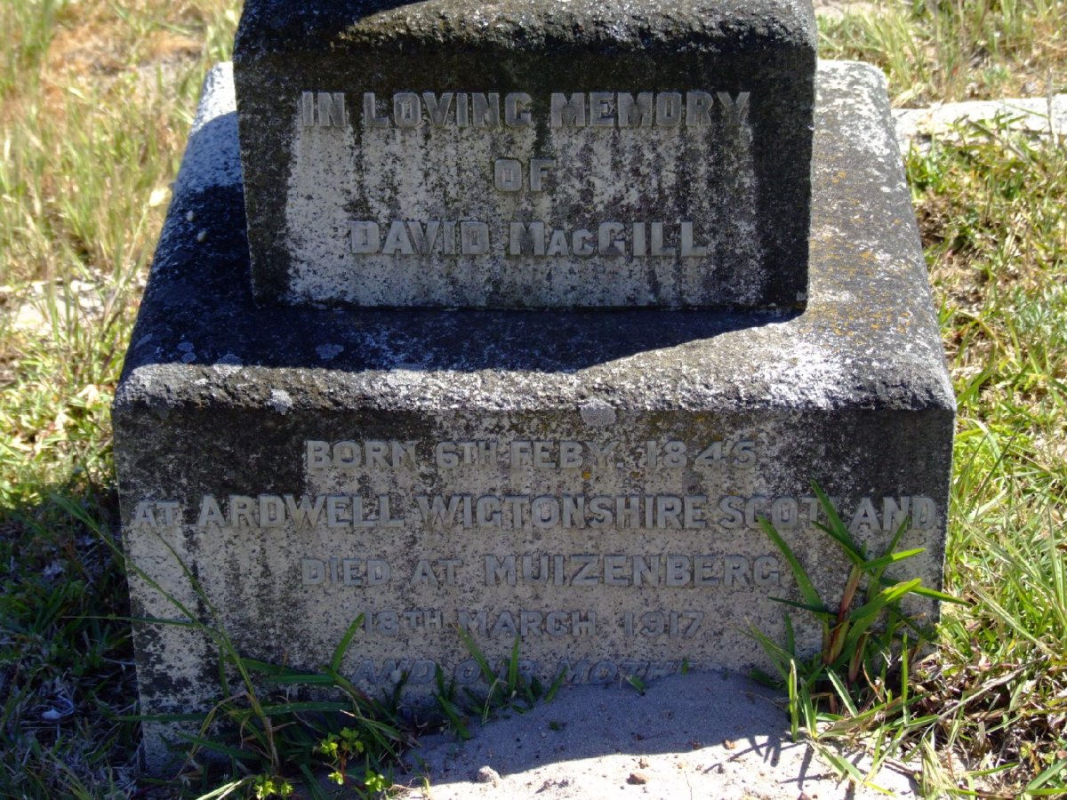 MACGILL David 1845-1917