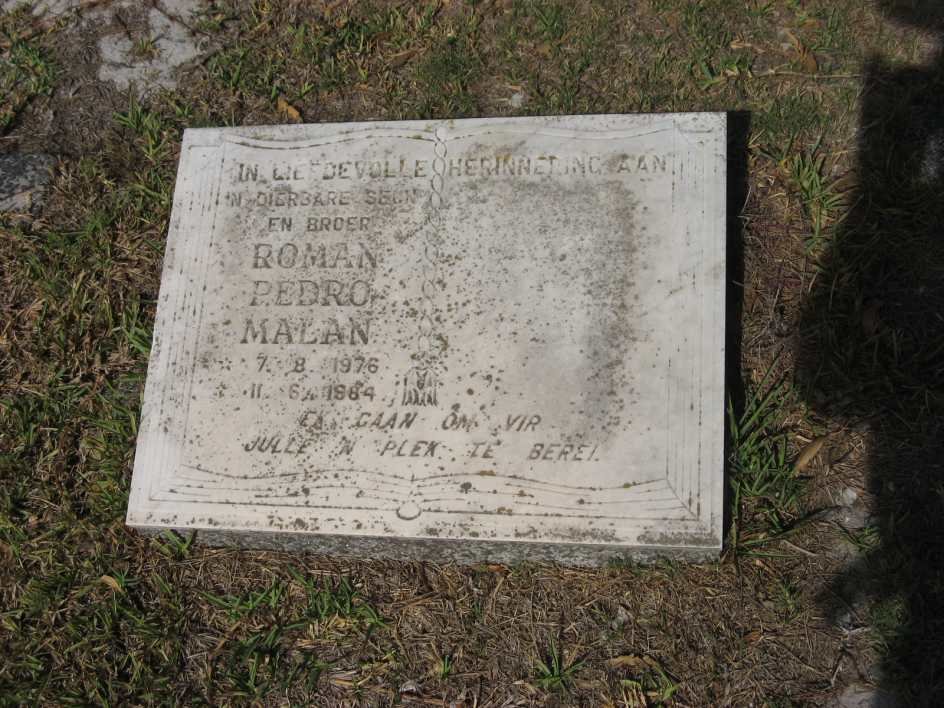 MALAN Roman Pedro 1976-1984