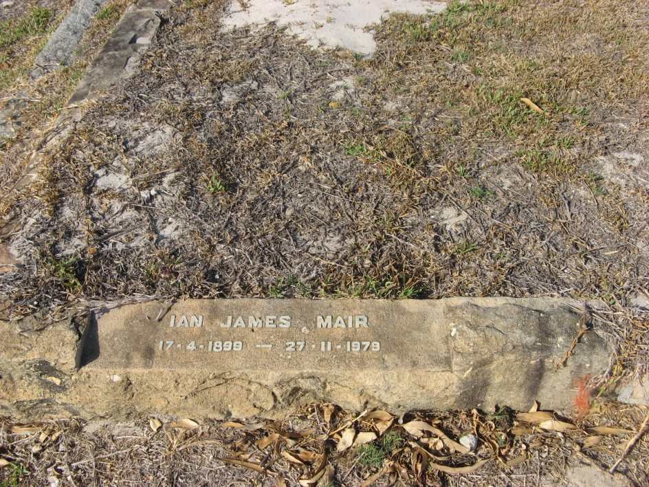MAIR Ian James 1899-1979
