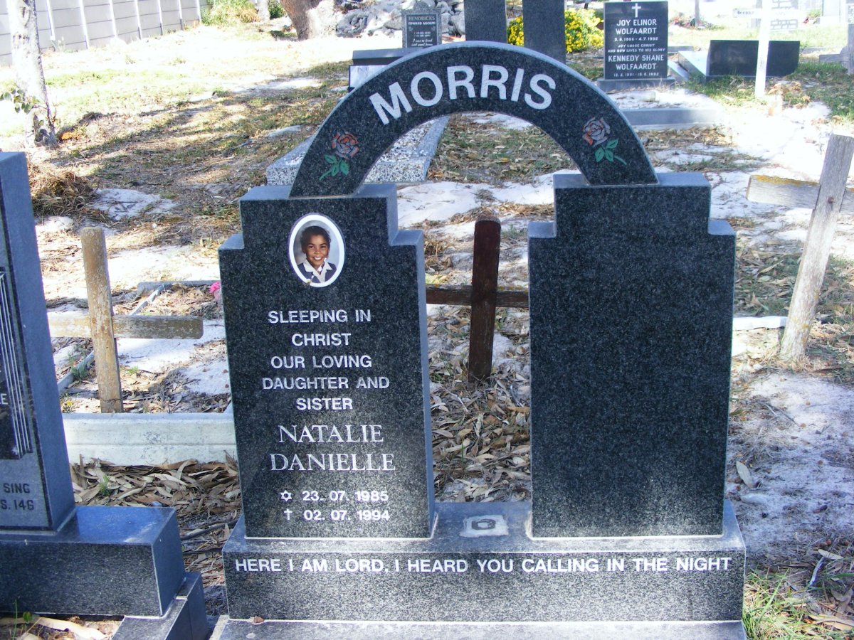 MORRIS Natalie Danielle 1985-1994