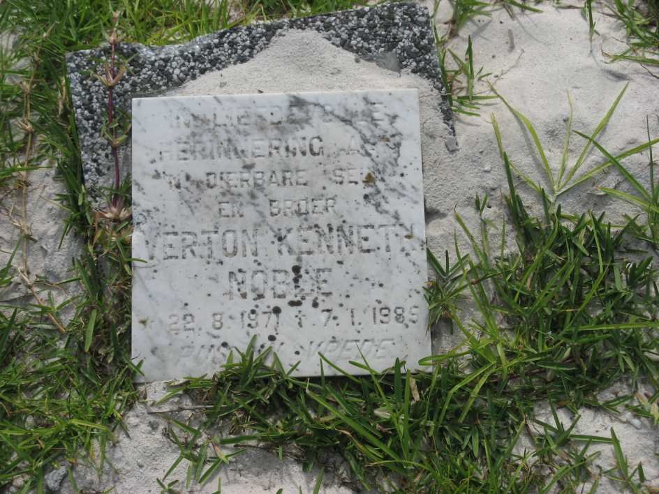 NOBLE Verton Kenneth 1971-1985