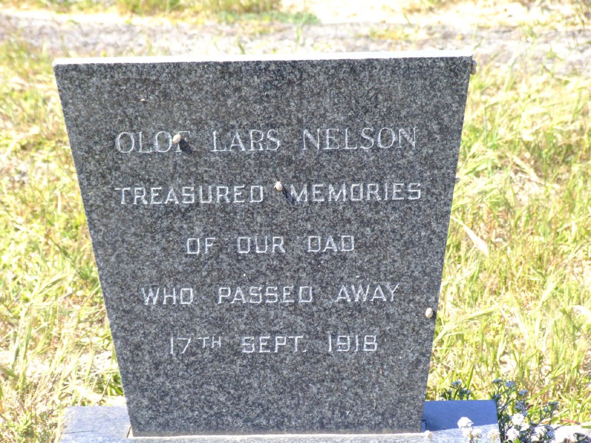 NELSON Olof Lars -1918