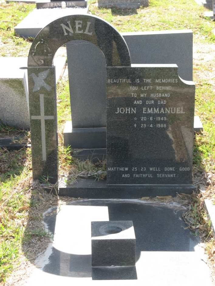 NEL John Emmanuel 1949-1988