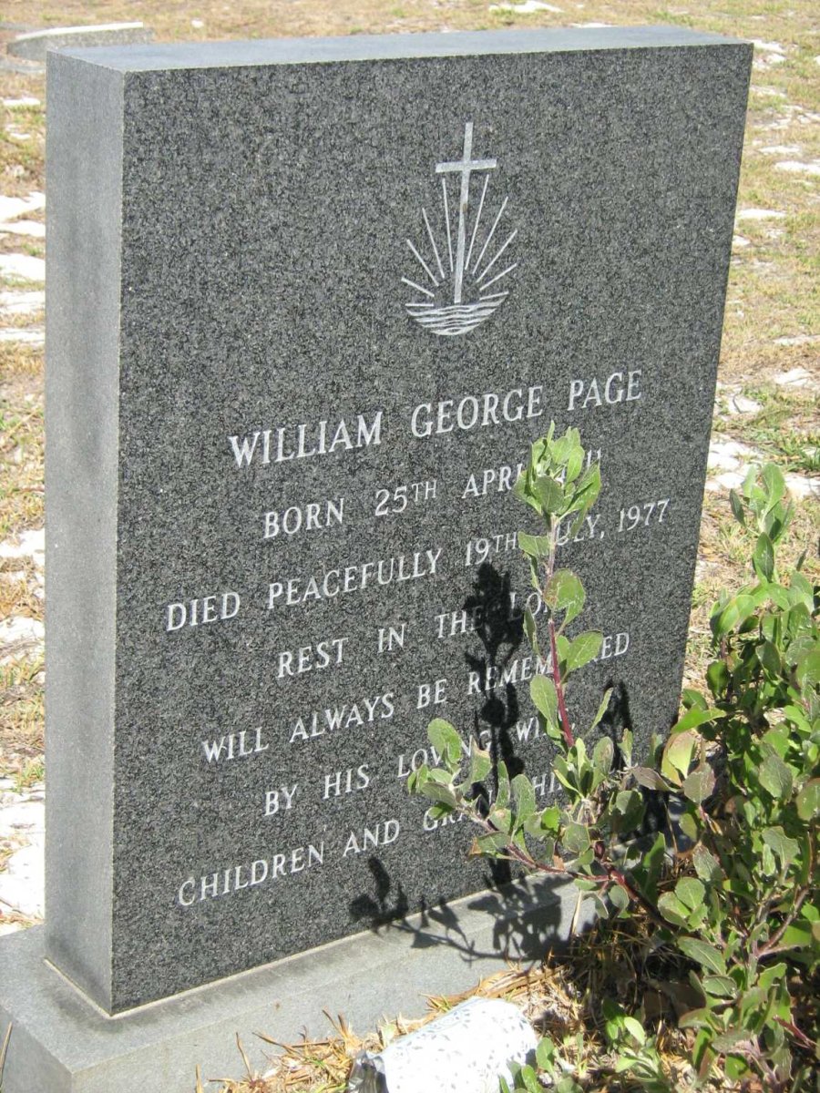 PAGE William George -1977