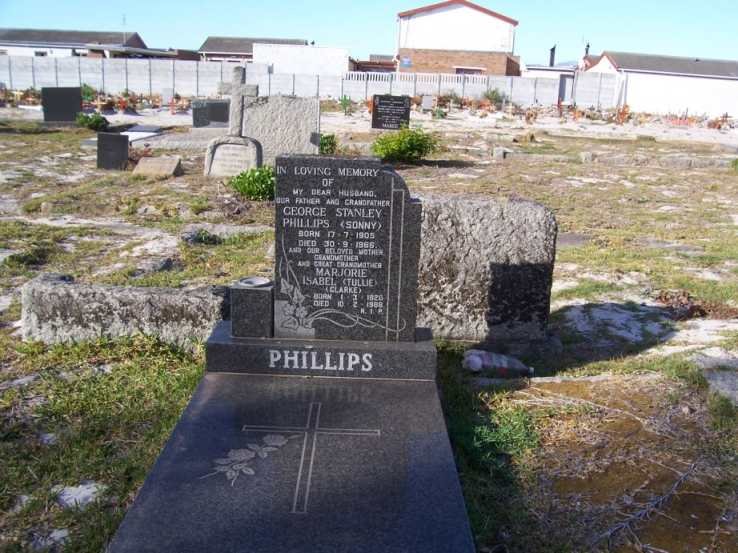 PHILLIPS George Stanley 1903-1966