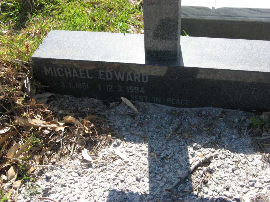 PADUA Michael Edward 1961-1994