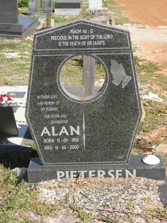 PIETERSEN Alan 1958-2000