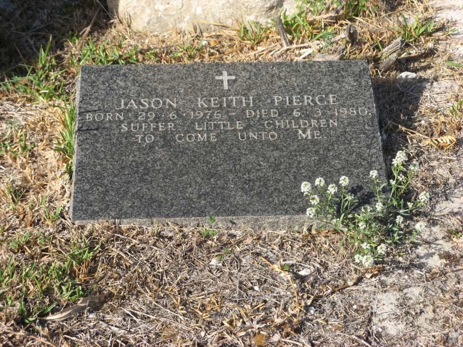 PIERCE Jason Keith 1976-1980