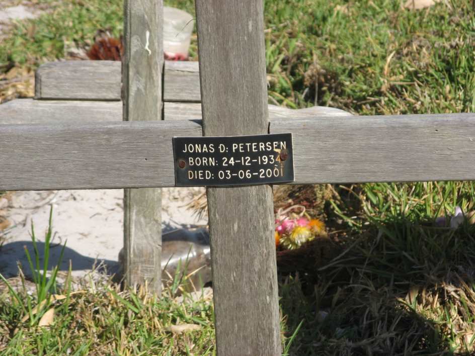 PETERSEN Jonas D. 1934-2001