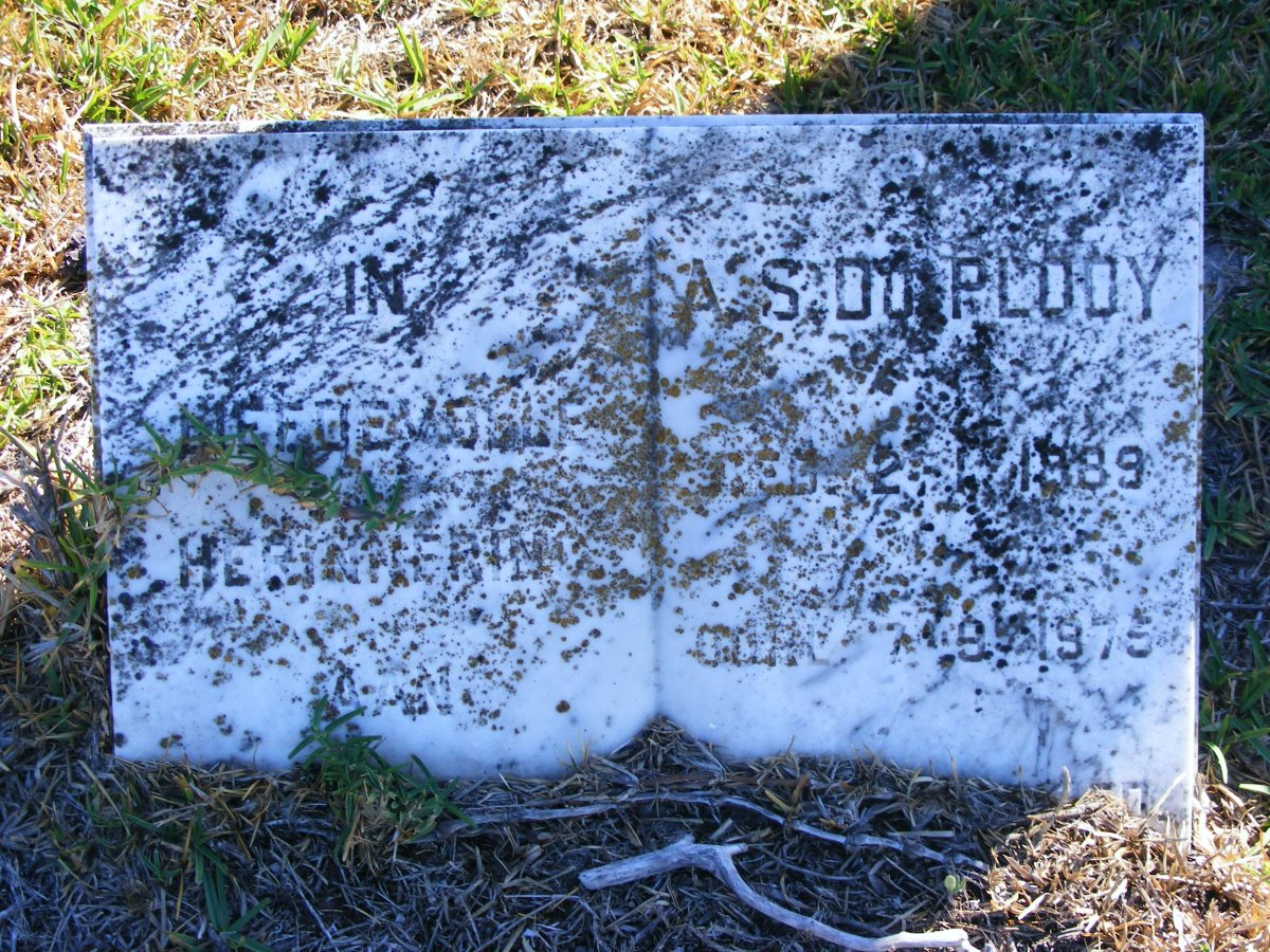 PLOOY A.S., du 1889-1975