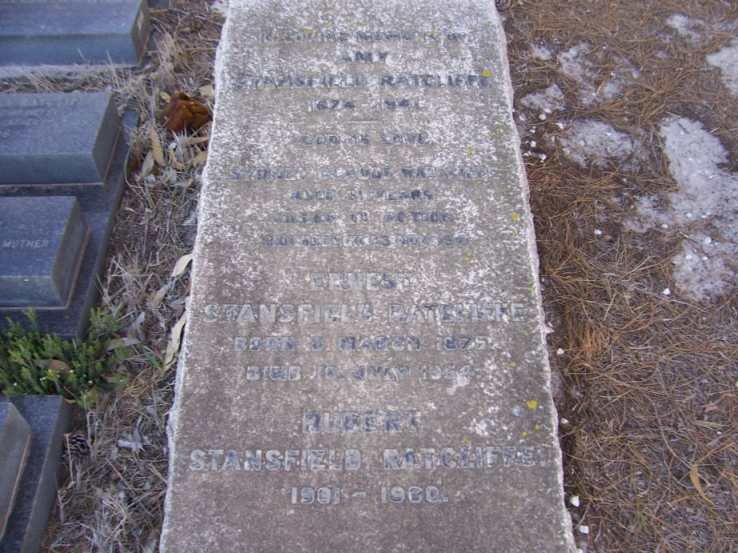 RATCLIFFE ??bert, STANSFIELD 1901-196? :: STANSFIELD-RATCLIFFE Ernest
