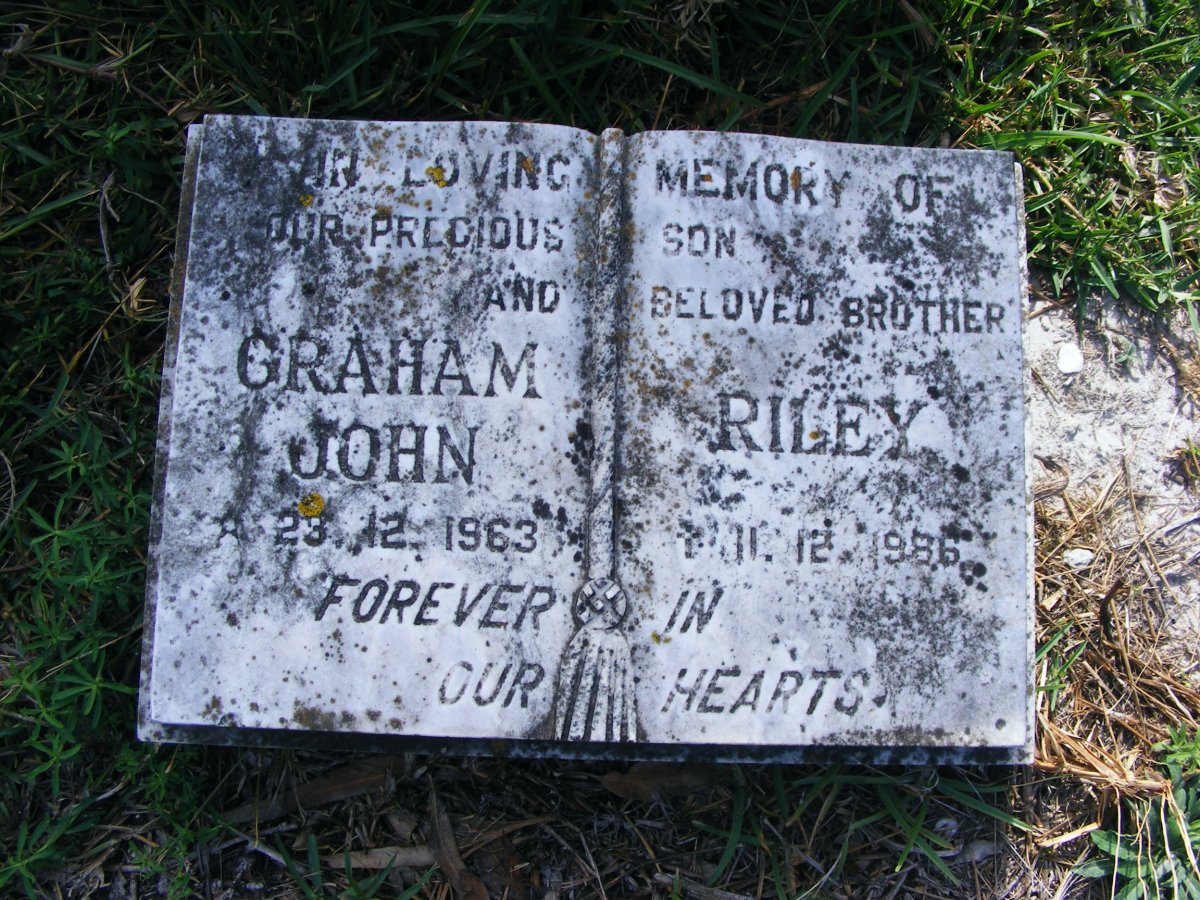 RILEY Graham John 1963-1986