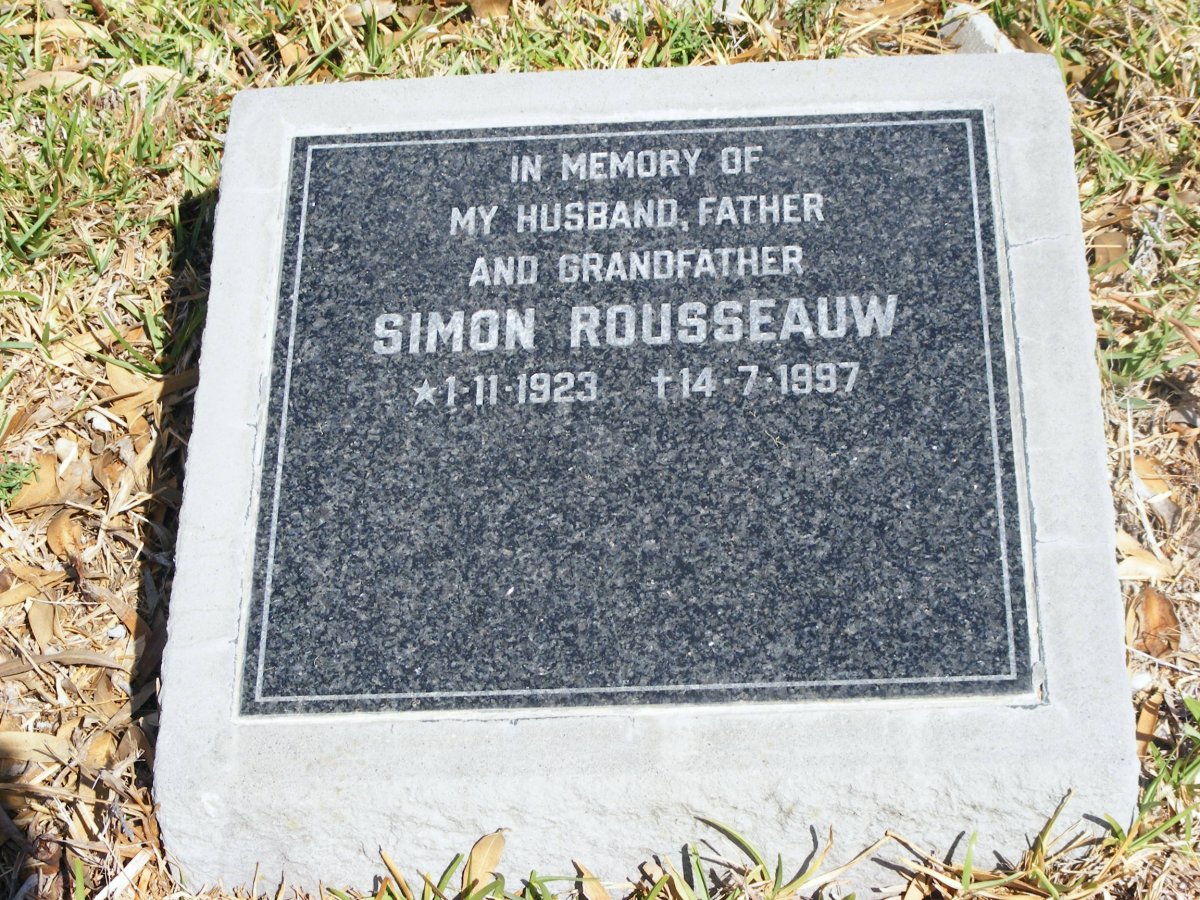 ROUSSEAUW Simon 1923-1997