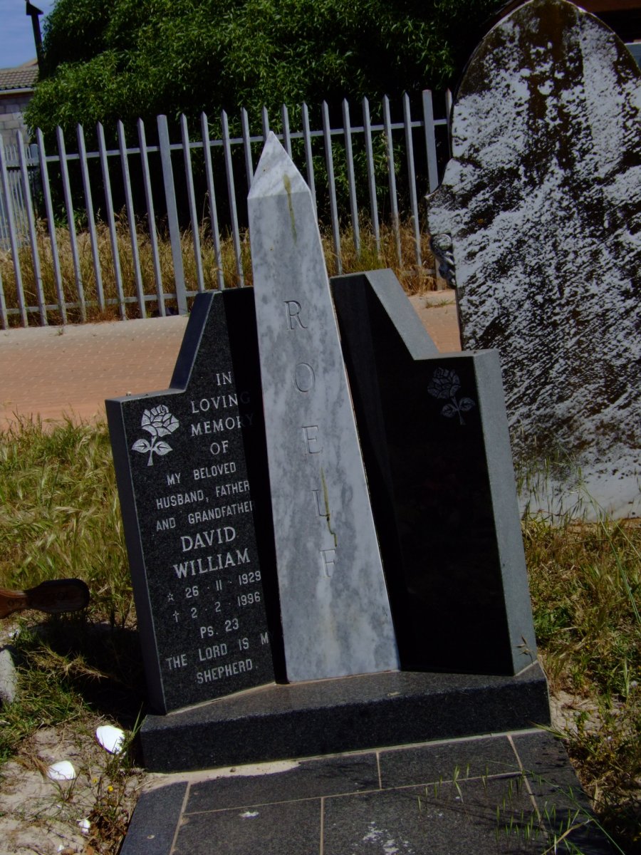 ROELF David William 1929-1996