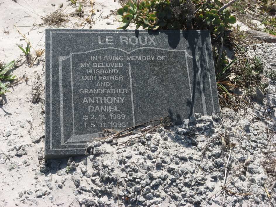 ROUX Anthony Daniel, le 1939-1993