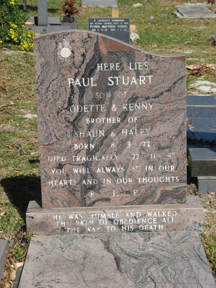 STUART Paul 1977-1995