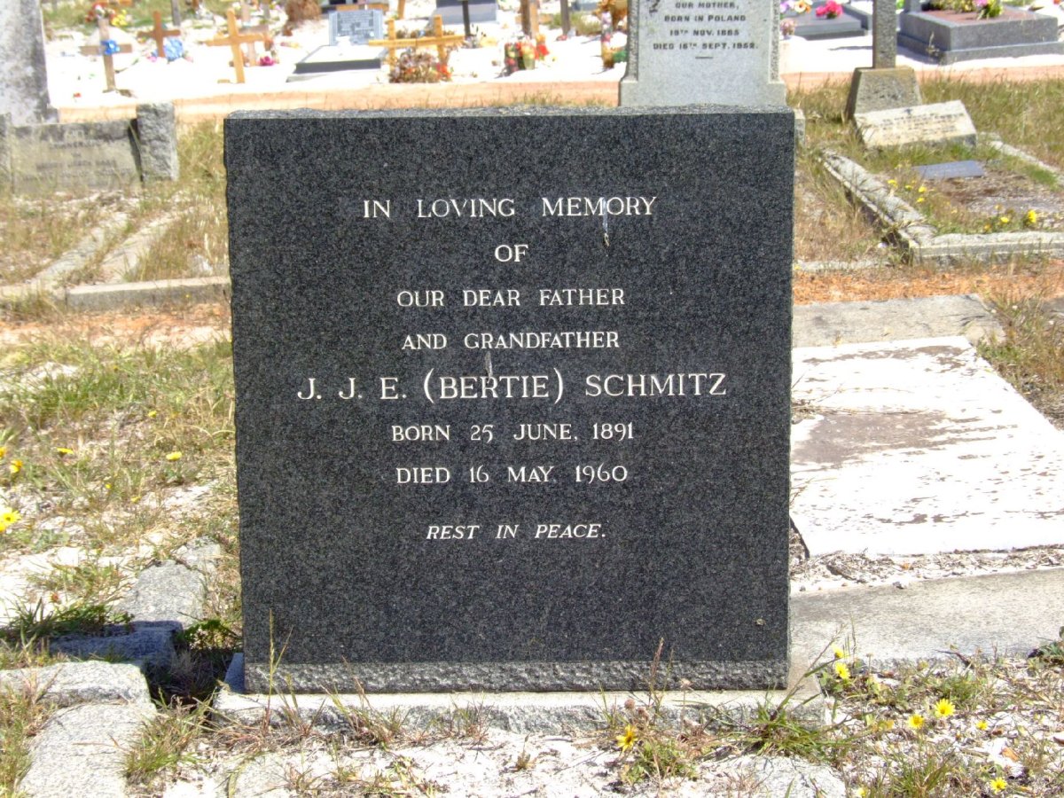 SCHMITZ J.J.E. 1891-1960