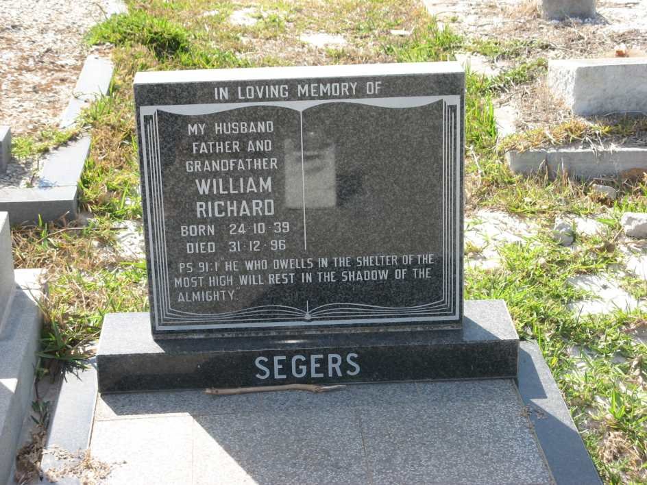 SEGERS William Richard 1939-1996