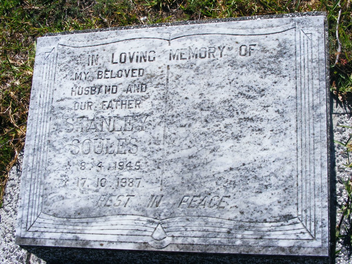 SOULES Stanley 1945-1987