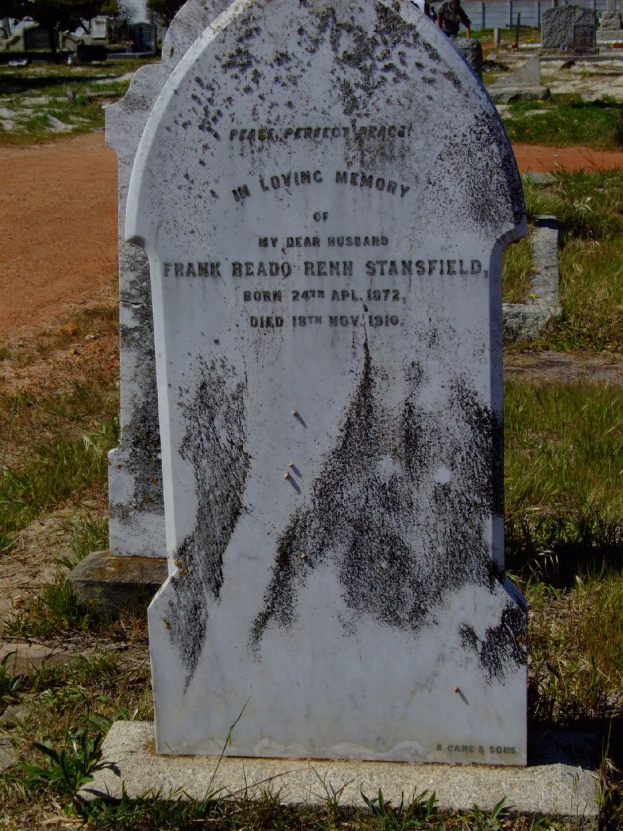 STANSFIELD Frank Beado Renn 1872-1910