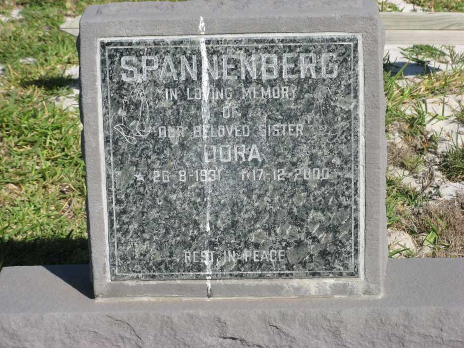 SPANNENBERG Dora 1931-2000