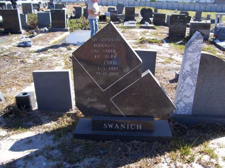 SWANICH Theo 1929-1985