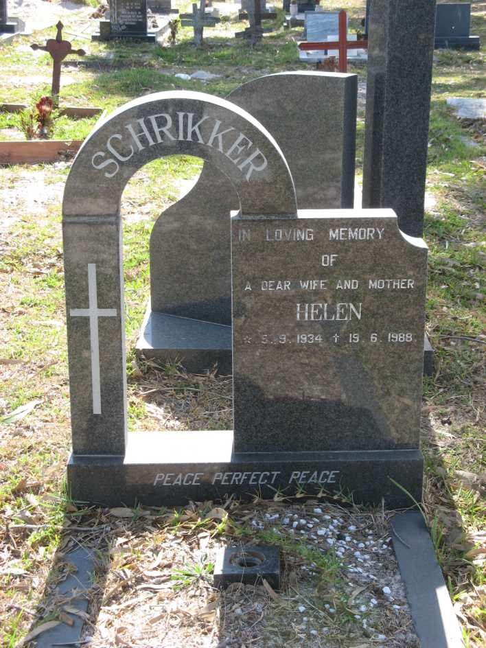 SCHRIKKER Helen 1934-1988