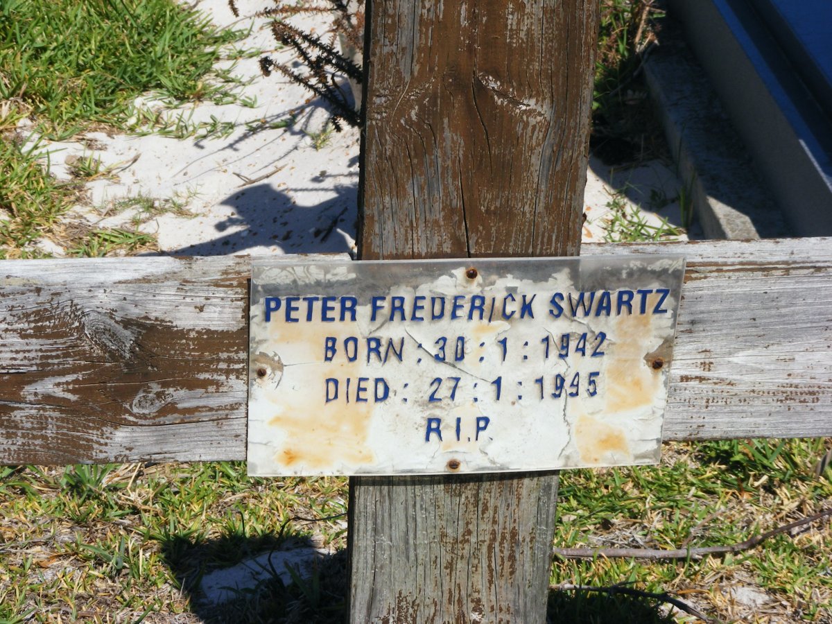 SWARTZ Peter Frederick 1942-1995