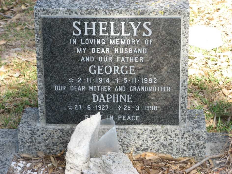 SHELLYS George 1914-1992 &amp; Daphne 1927-1998