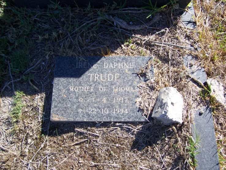TRUDE Irene Daphne 1917-1994