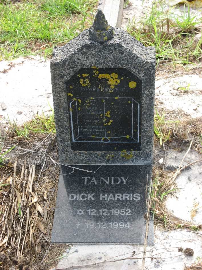 TANDY Sarah Rosemarie :: TANDY Dick Harris 1952-1994
