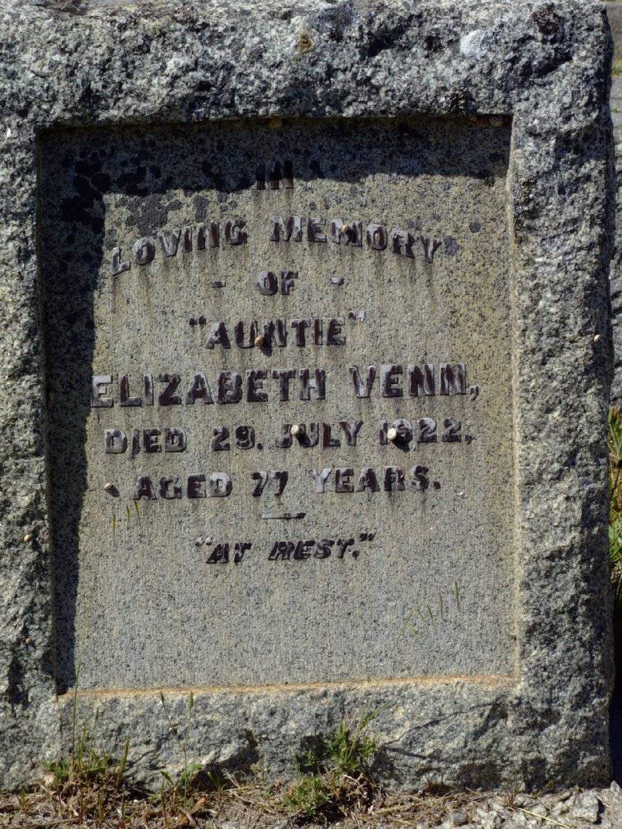 VENN Elizabeth -1922