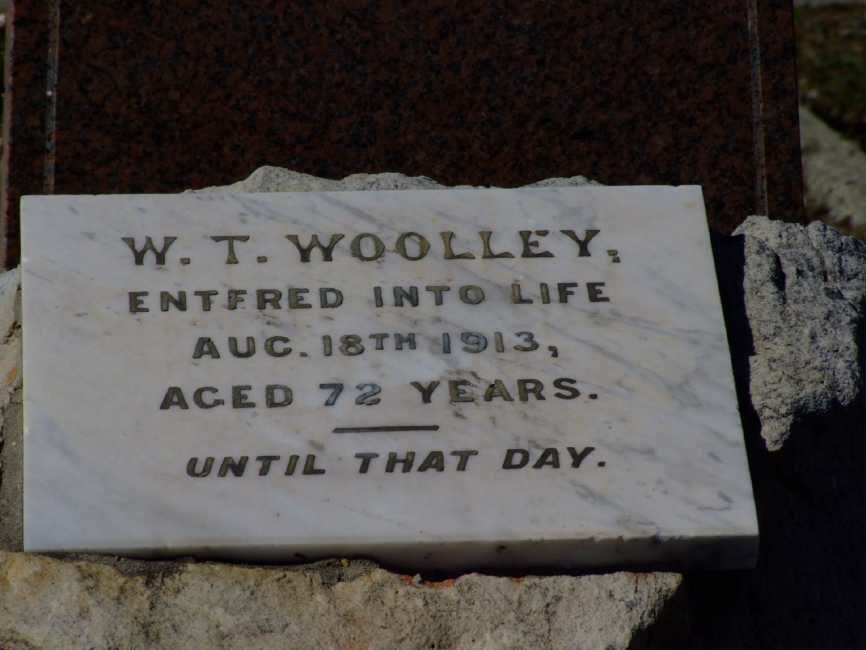 WOOLLEY W.T. 1913