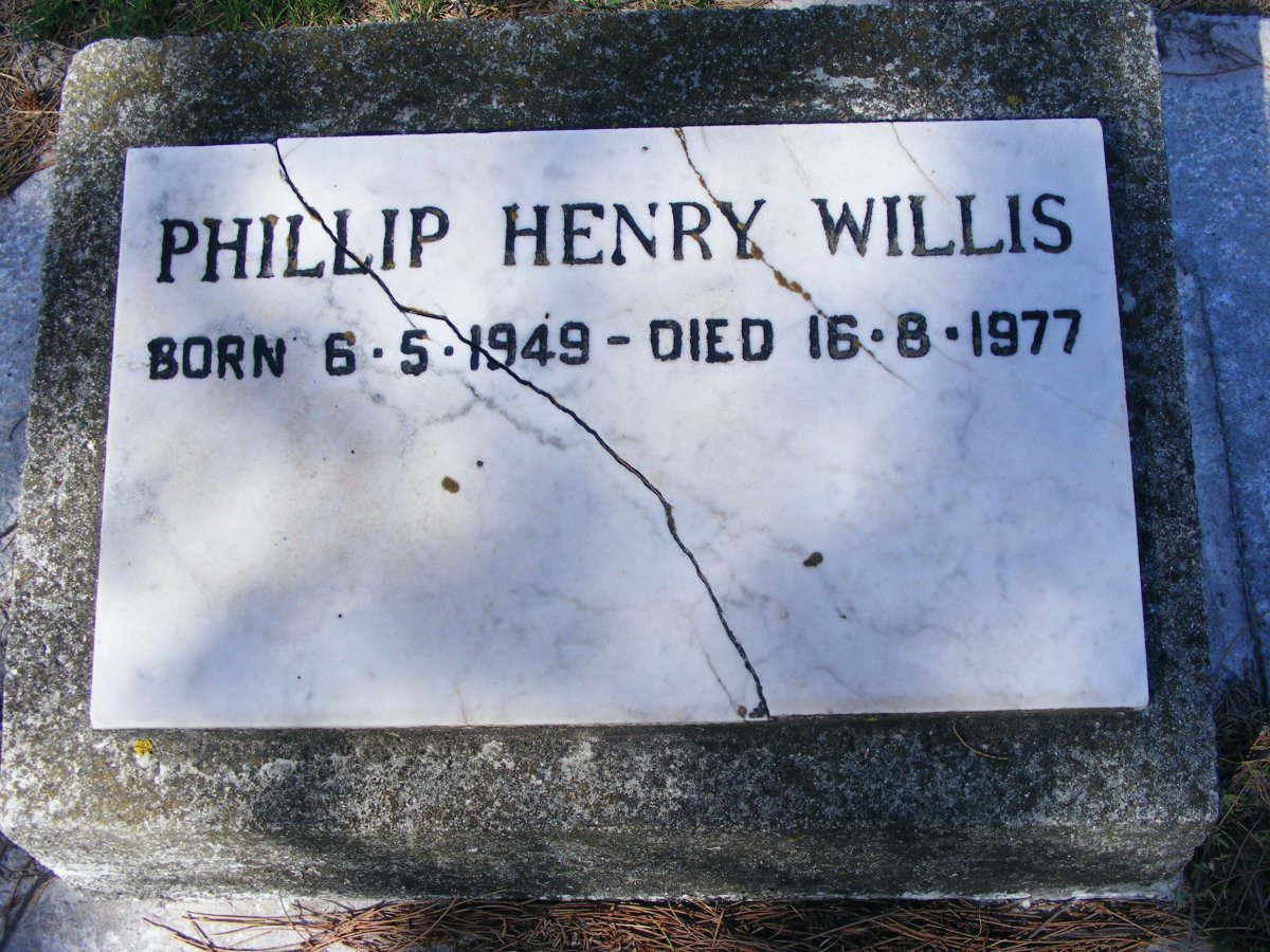 WILLIS Phillip Henry 1949-1977